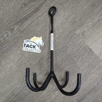 4 Prong Bridle Hanging Tack Hook *gc/fair, rubs, scrapes, scratches, slices, peels
