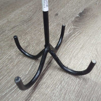 4 Prong Bridle Hanging Tack Hook *gc/fair, rubs, scrapes, scratches, slices, peels
