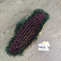 Stiff Bristle "Mud" Body Brush, handle *gc, bent bristles, clean, mnr residue, dents, rubs
