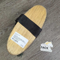 Stiff Bristle "Mud" Body Brush, handle *gc, bent bristles, clean, mnr residue, dents, rubs
