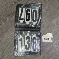 #3 Show Numbers, complete numbers *gc/fair, 0 elastics, mnr dirt, staining, mnr tears
