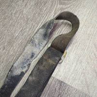 1 Only Elastic Leg Strap *fair, stiff, residue, stains, oxidization, rust
