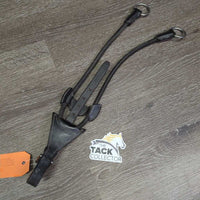 Sliding Elastic Running Martingale Attachment *vgc, older, clean, mnr fading, residue, scuffs, dirt
