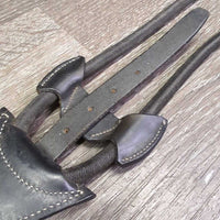 Sliding Elastic Running Martingale Attachment *vgc, older, clean, mnr fading, residue, scuffs, dirt
