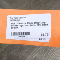Narrow Flash Strap Only, keeper *vgc, mnr dents, film, clean
