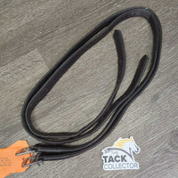 Narrow Soft Nylon Lined Stirrup Leathers *vgc, dents, rubs, scrapes, mnr stretched holes
