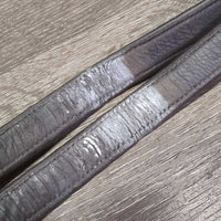 Narrow Soft Nylon Lined Stirrup Leathers *vgc, dents, rubs, scrapes, mnr stretched holes
