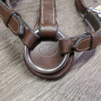 Leather & Bling Breastplate, Girth Attachments *vgc/gc, mnr dirt, rubs, scrapes, stains & creases, dry, stiff
