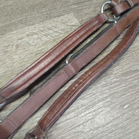 Leather & Bling Breastplate, Girth Attachments *vgc/gc, mnr dirt, rubs, scrapes, stains & creases, dry, stiff
