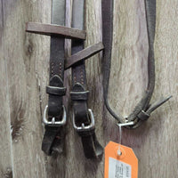 FS Rsd Monocrown Bridle, Nunn Finer Rubber Reins *vgc/gc, NO Flash, dirty, xholes, scratches, scrapes

