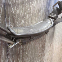 FS Rsd Monocrown Bridle, Nunn Finer Rubber Reins *vgc/gc, NO Flash, dirty, xholes, scratches, scrapes
