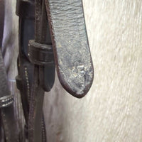 FS Rsd Monocrown Bridle, Nunn Finer Rubber Reins *vgc/gc, NO Flash, dirty, xholes, scratches, scrapes

