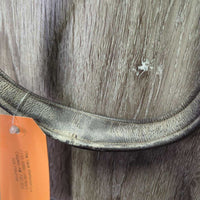 FS Rsd Monocrown Bridle, Nunn Finer Rubber Reins *vgc/gc, NO Flash, dirty, xholes, scratches, scrapes
