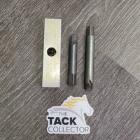 3 pc Corking Tool: Tap, Phillips & Bar *vgc/gc, clean, scratches, stains, rubs, residue

