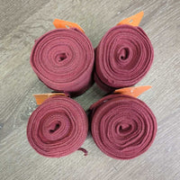 4 Stretchy Cotton Leg Wraps *gc, older? clean, faded, mnr tears, pills, threads mnr pills

