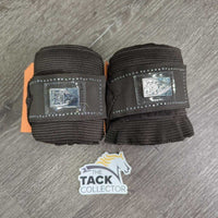 Pr Exercise Polo Leg Wraps *vgc/gc, clean, v.puckered elastic, mnr hair, stains
