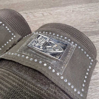 Pr Exercise Polo Leg Wraps *vgc/gc, clean, v.puckered elastic, mnr hair, stains
