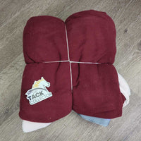 Thin Fleece Cooler, fleece collar, piping, tail *xc/vgc, stains, clumpy, mnr hair, residue
