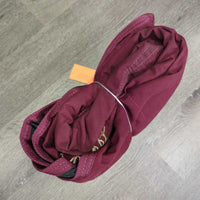 Cotton Stable Sheet, "Los Suenos Eq", 0 tail/legs *vgc, clean, mnr hair, stains, snags, dirt, v. mnr threads

