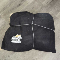 Fleece Full Neck Cooler, 2 legs *gc, pills, rubs, hair, mnr dirt
