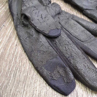 Synthetic Leather Riding Gloves *fair, clean, peeling!!

