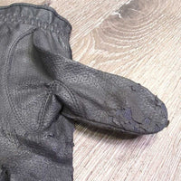 Synthetic Leather Riding Gloves *fair, clean, peeling!!
