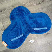 Fleece Fitted Hunter Saddle Pad *vgc, clean, clumpy, thin edges, older
