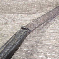 FS Rsd Padded Standing Martingale, stopper *gc/vgc, clean, seam residue, creases, split leather, clean, xholes, cracked rubber
