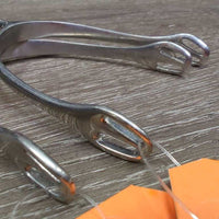 Fine Side Roller Ball Spurs *gc, clean & dirty/gunky
