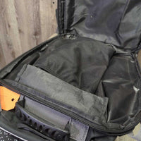 "Deluxe" Groom's Backpack *vgc, clean, rubbed/torn piping, mnr dirt, hair
