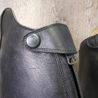 Field Boots, Zips *vgc, mnr dirt?fading, creases, scuffs, scrapes & film
