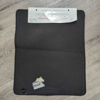 Soft Neoprene Perforated Non Slip Half Pad, finished edges, tag *new
