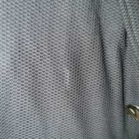 Mesh Show Jacket, Zipper, Buttons, Tags, Extra Buttons *gc, mnr dirt?stain, v.rubbed & pilly inside
