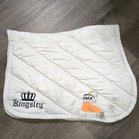 Thick Quilt Jumper Saddle Pad *vgc, clean, puckers, older, rubs, stains
