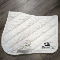 Thick Quilt Jumper Saddle Pad *vgc, clean, puckers, older, rubs, stains
