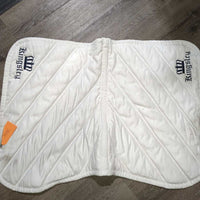 Thick Quilt Jumper Saddle Pad *vgc, clean, puckers, older, rubs, stains
