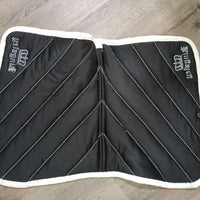 Thick Quilt Jumper Saddle Pad *vgc, clean, puckers, older, rubs, stains
