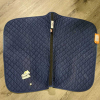 Quilt Jumper Baby Saddle Pad *gc, clean, puckers, faded, rubs, hair, edges
