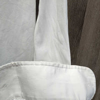 MENS LS Show Shirt *gc, seam puckers, bubbled & crinkled collar, dingy
