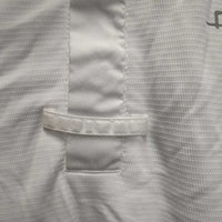 MENS SS Show Shirt, 1/3 Button Up *vgc, clean, mnr puckered collar, crinkles & pills

