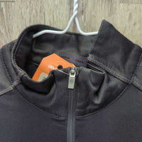 LS Fleece Lined Technical Shirt "Jump Alberta" *vgc, mnr hair, pills
