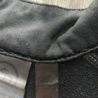 LS Fleece Shirt, 1/3 Zip Up "Jump Alberta" gc, clean, puckers
