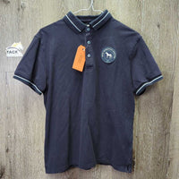 MENS SS Polo Shirt *vgc, mnr hair
