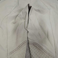 MENS Euro Seat Sticky Knee Breeches *fair/gc, discolored/stains seat & legs, rubs & pills, seam rubs & undone stitching
