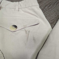 MENS Full Seat Breeches *vgc/gc, mnr undone seam stitching/sm hole, seam puckers, creases, older, puckers
