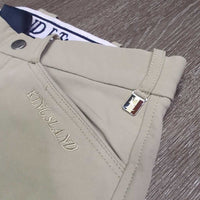MENS Full Seat Breeches *gc, stained & discolored seat & legs, seam puckers, older

