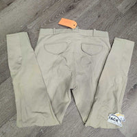 MENS Full Seat Breeches *gc, stained & discolored seat & legs, seam puckers, older
