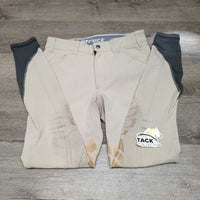 Euroseat Breeches, pockets *vgc/gc, clean, stained, worn/faded stickys, pills, rubs, seams, threads, mnr puckers
