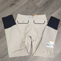 JUNIORS Euro Seat Breeches *gc, v.rubbed & pilly edges, snags, discolored seat & legs, seam puckers
