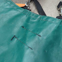 Slow Feed Hay Bag, 1 straps *vgc/gc, clean,folds/creases, residue, snags, scuffs, threads, peeling spots
